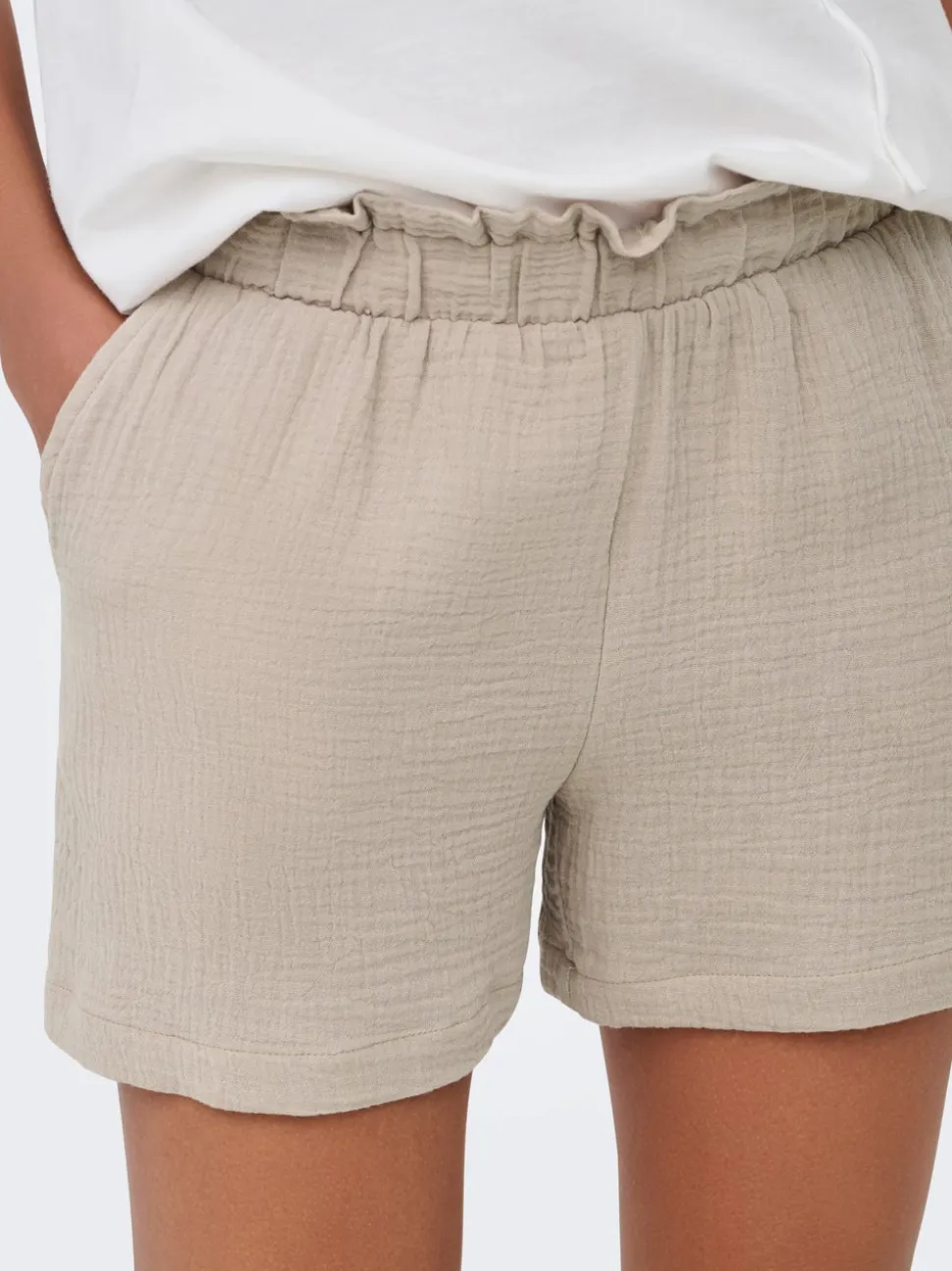 JDYTHEIS Vita media Regular Fit Shorts a caramella
