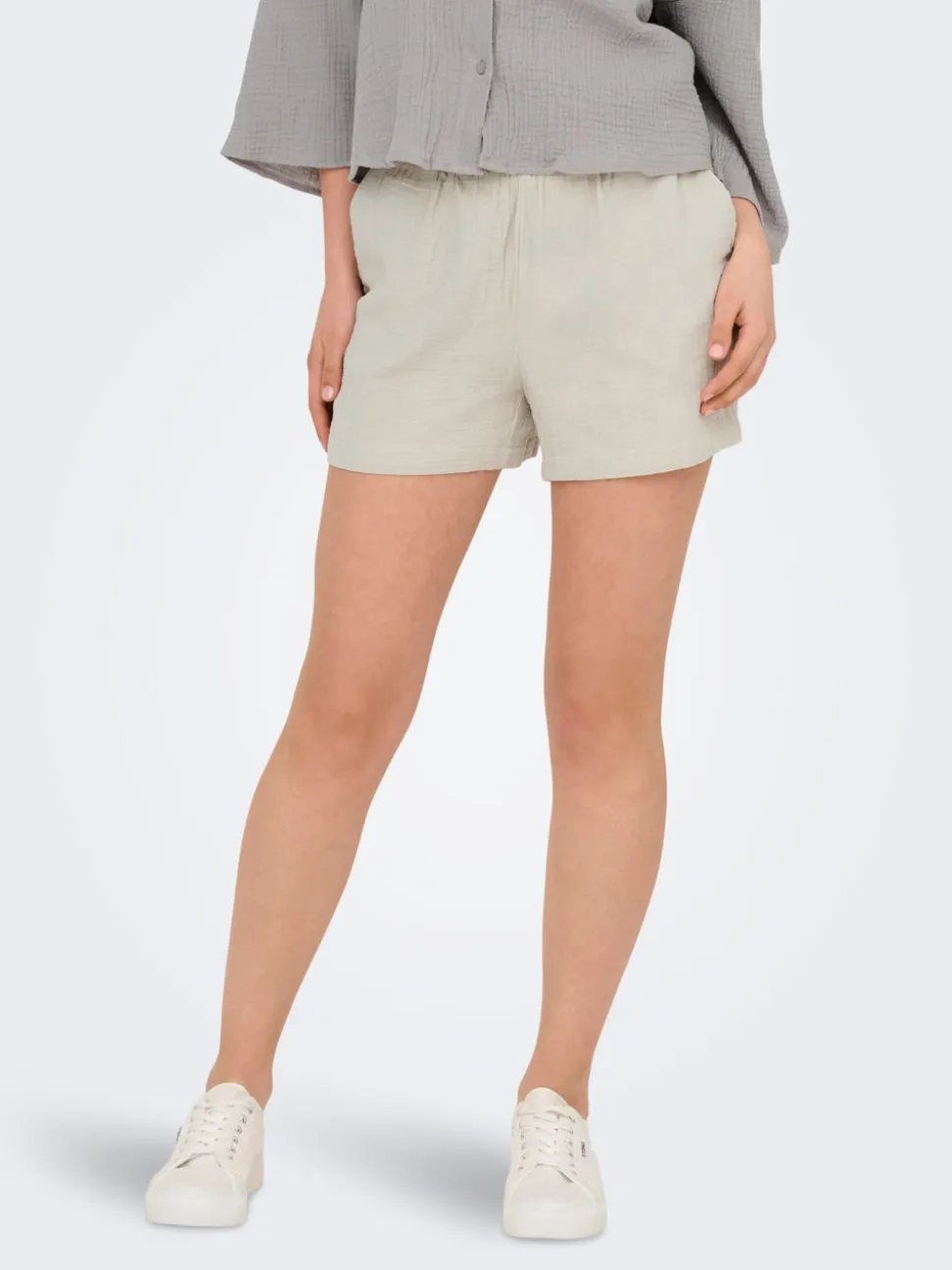 JDYTHEIS Vita media Regular Fit Shorts a caramella