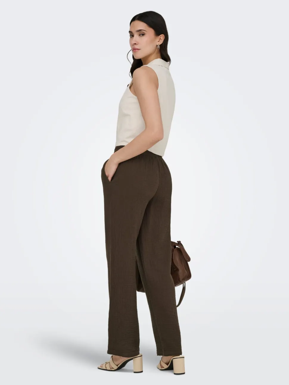 JDYTHEIS Wide Leg Fit Pantaloni a gamba larga