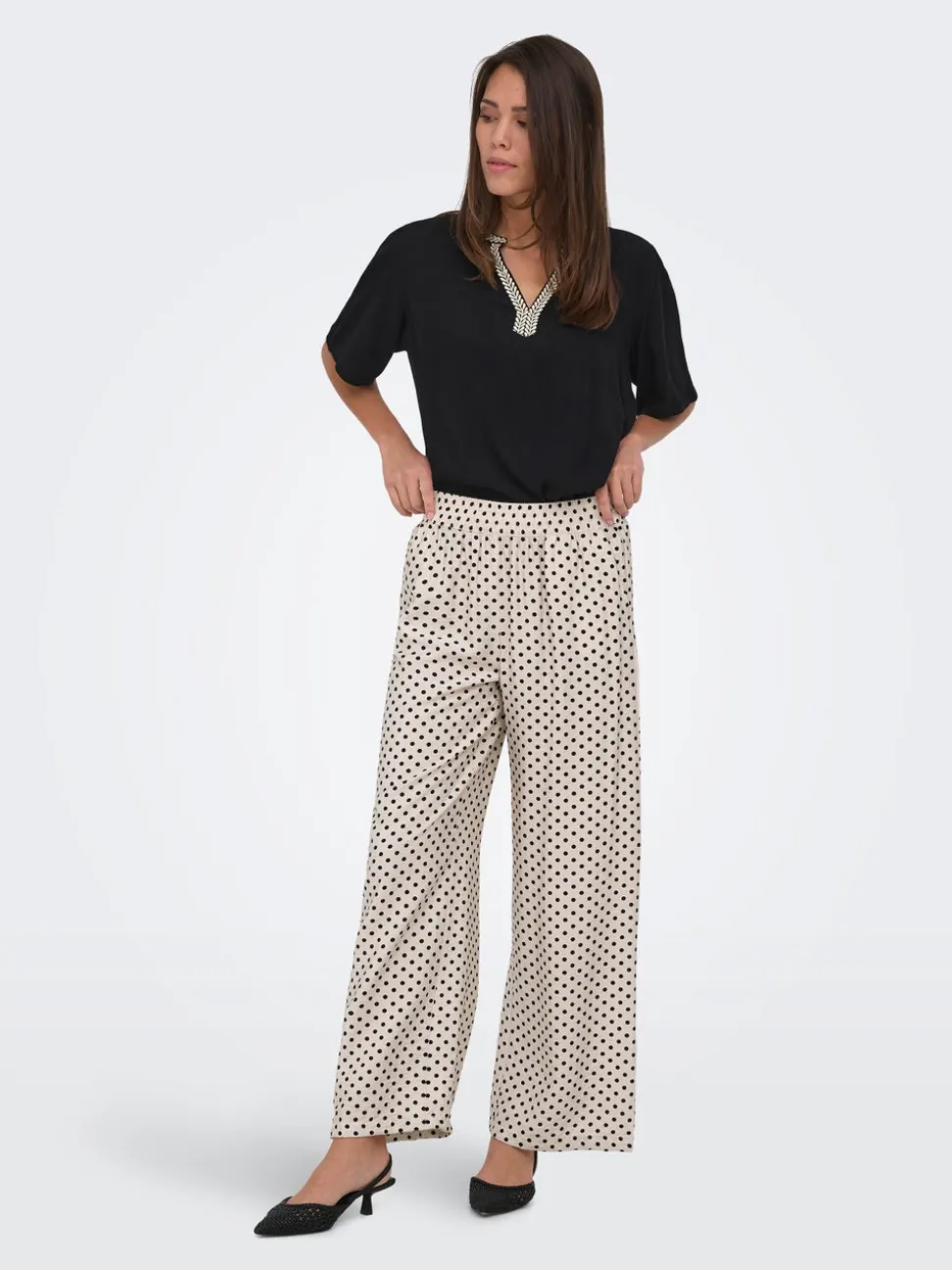 JDYTROYA Slim Straight Fit Pantaloni