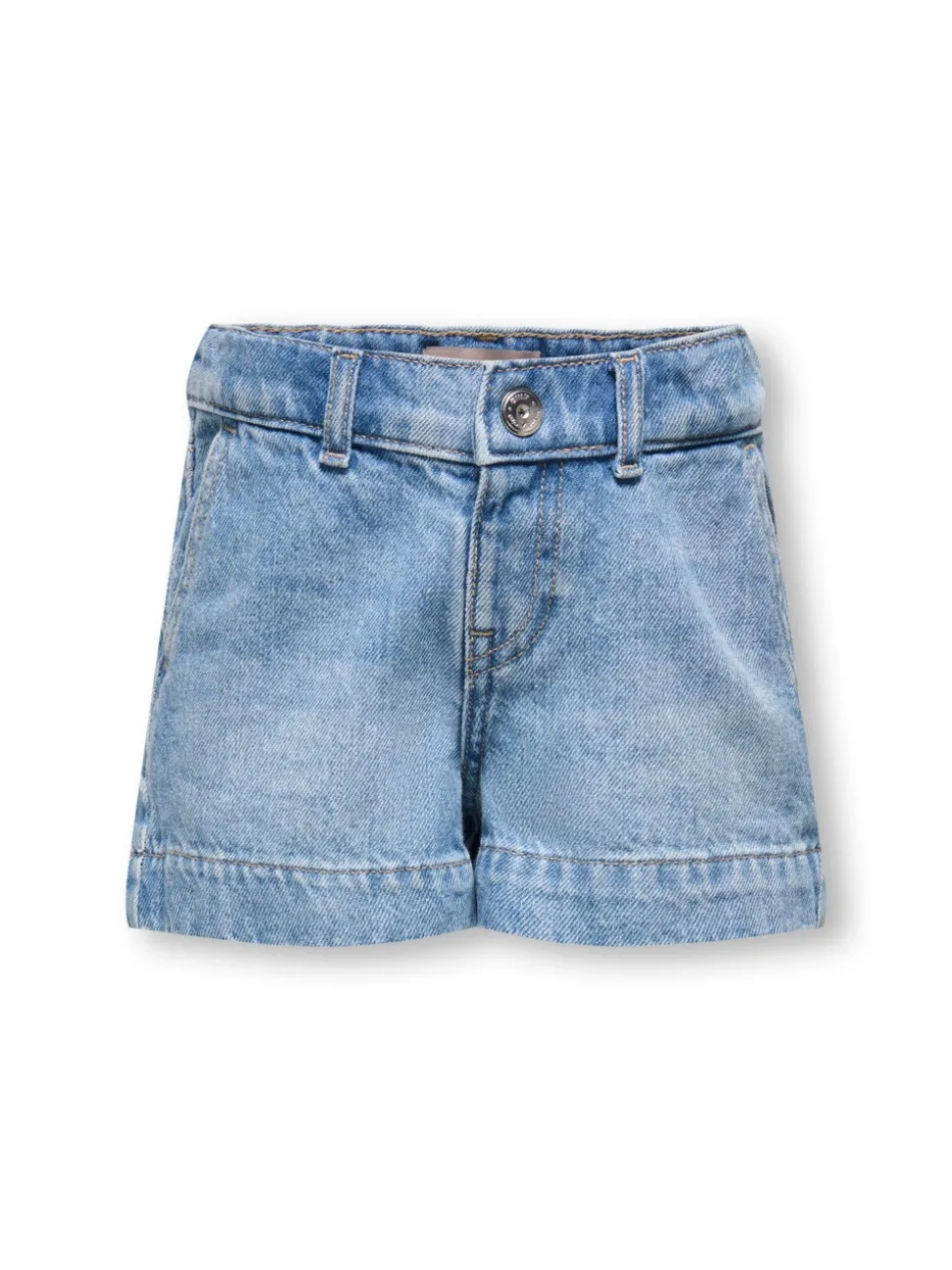 KMGCOMET Vita media Wide Leg Fit Bermuda in jeans