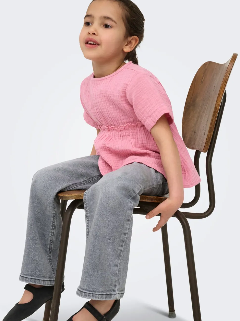 KMGJUICY Vita media Wide Leg Fit Jeans