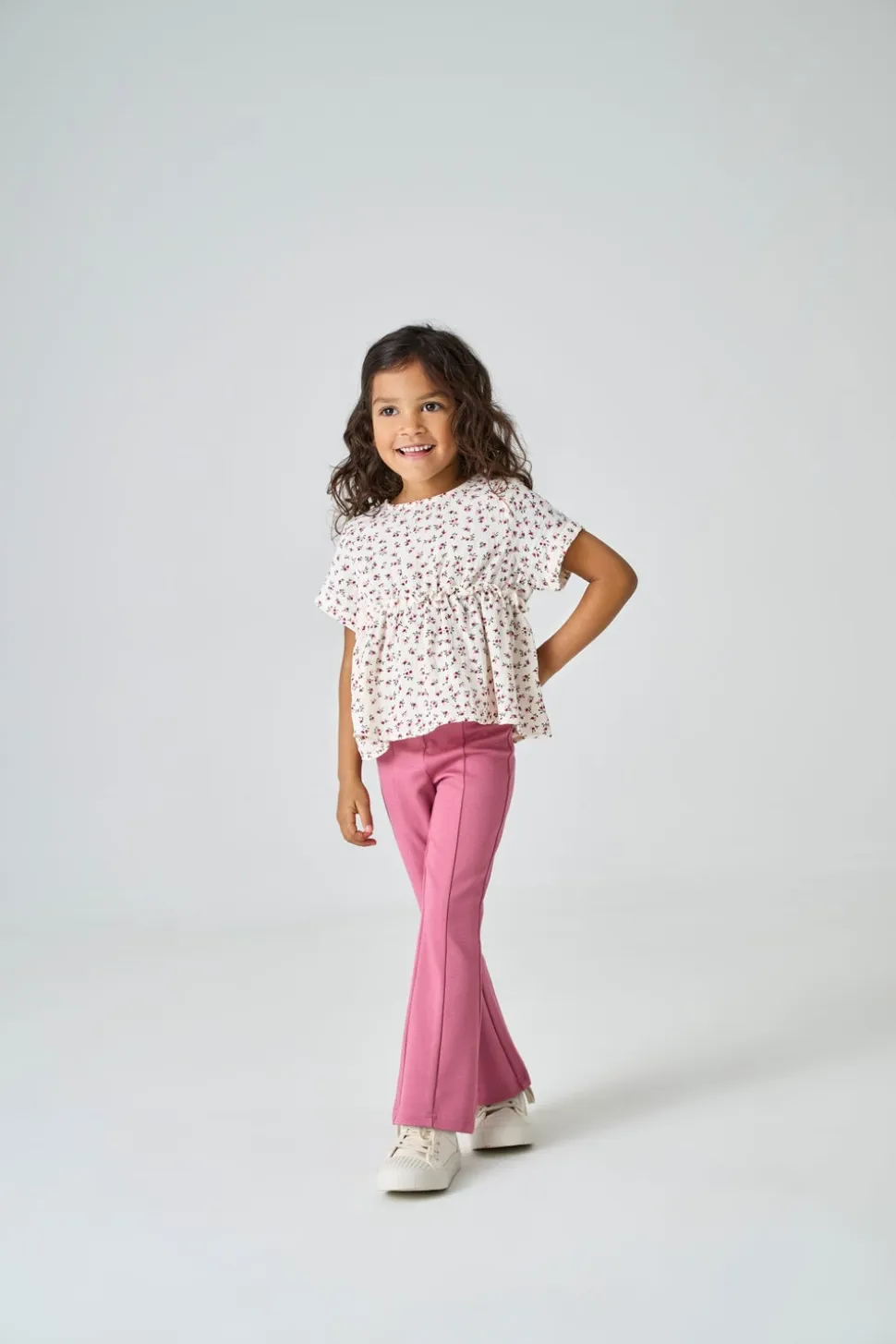 KMGPAIGE pantaloni in jersey Flared fit