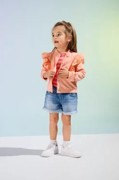 KMGROBYN Straight Fit Bermuda in jeans