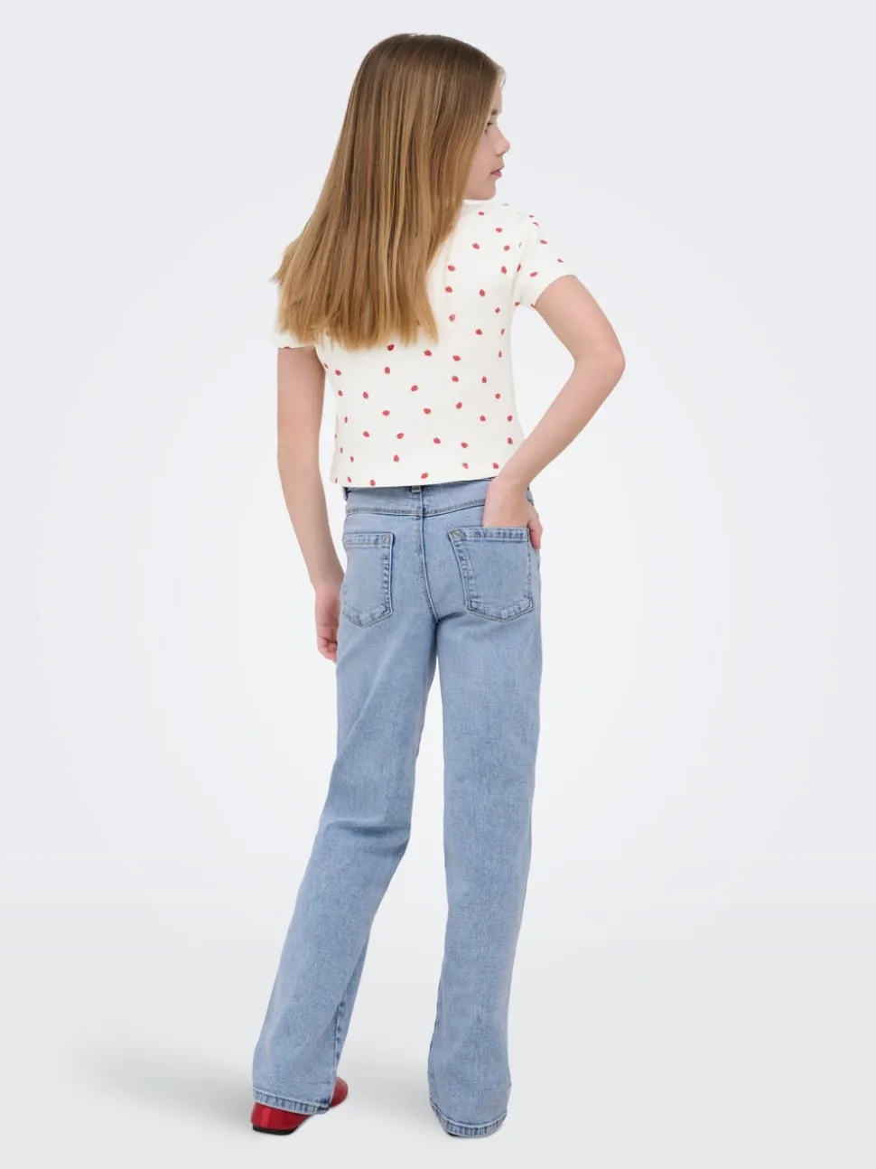KOGBLAIR Vita media Wide Leg Fit Jeans
