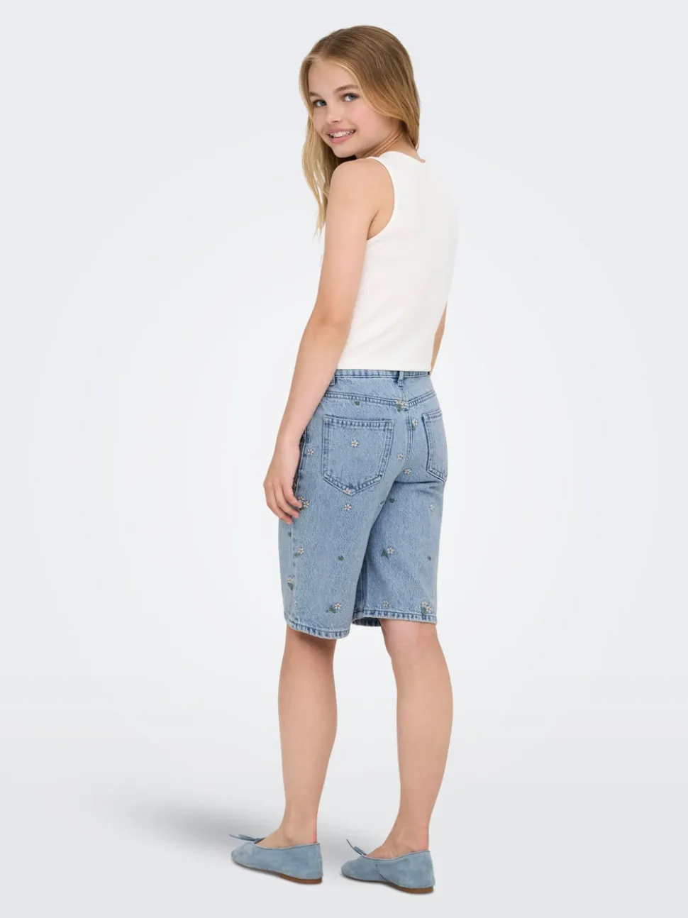 KOGCOBAIN Loose Fit Bermuda in jeans