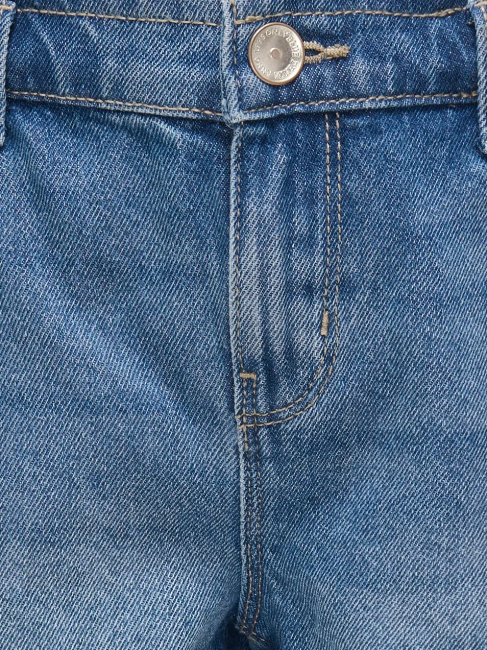 KOGCOMET Vita media Wide Leg Fit Bermuda in jeans