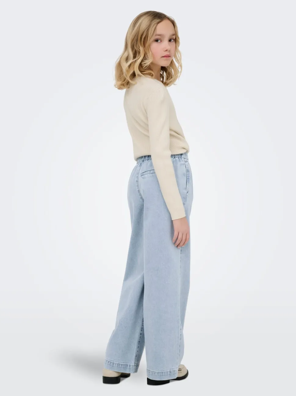 KOGDEIA Vita alta Wide Leg Fit Jeans
