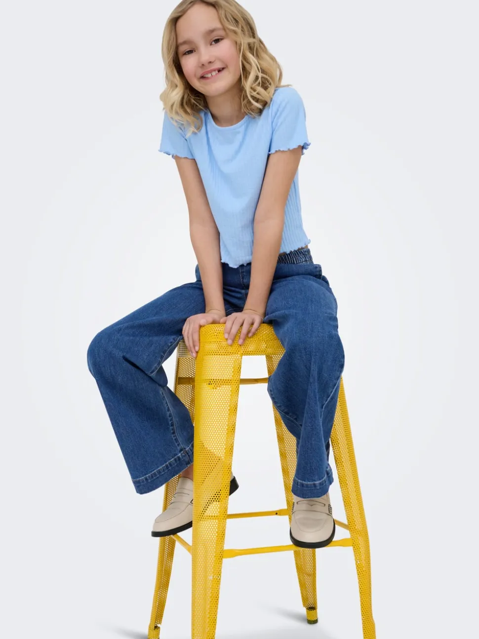 KOGDEIA Vita alta Wide Leg Fit Jeans