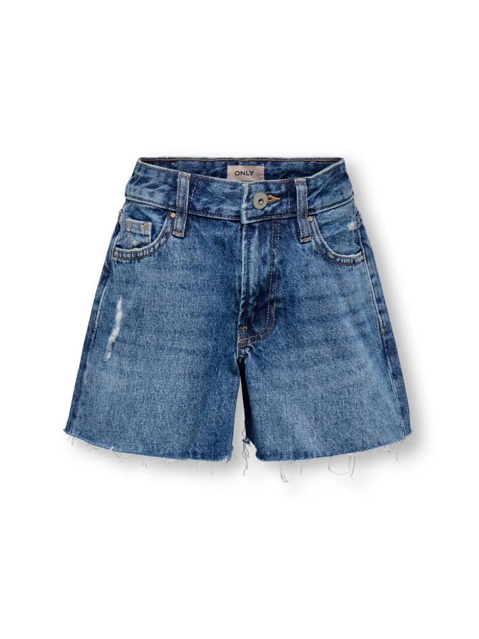 KOGGABI Vita alta Regular Fit Bermuda in jeans