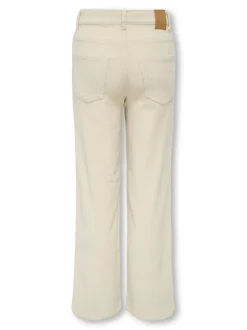 KOGHOPE Wide Leg Fit Corduroy Pantaloni