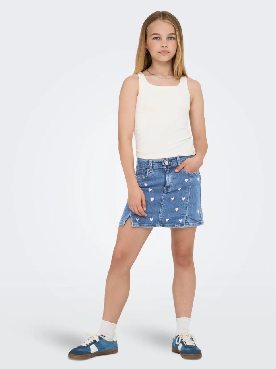 KOGHOXTON Denim Gonna in jeans Gonna pantaloncino