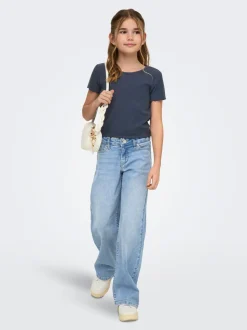 KOGJUDY-O Vita bassa Wide Leg Fit Jeans