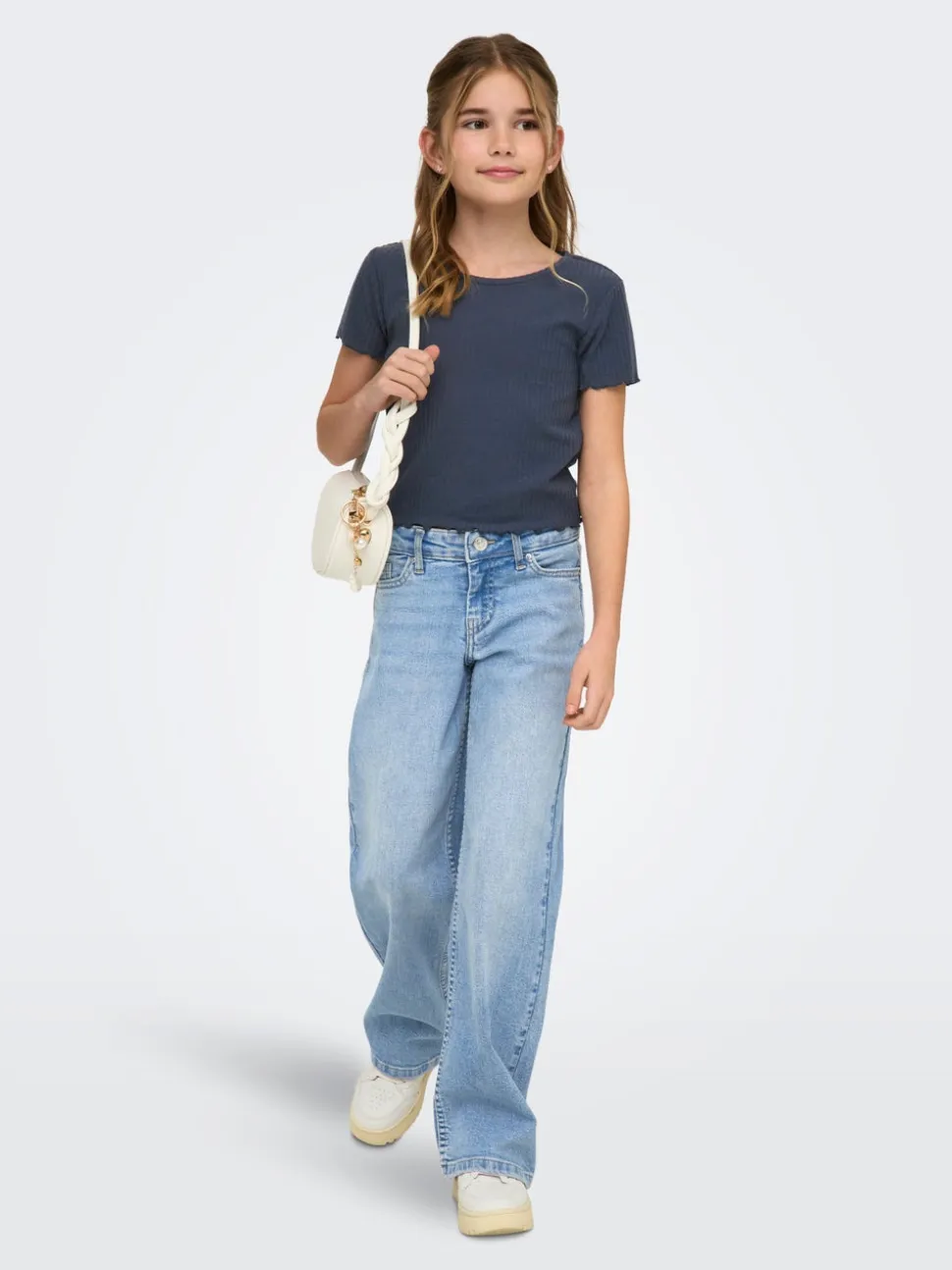 KOGJUDY-O Vita bassa Wide Leg Fit Jeans