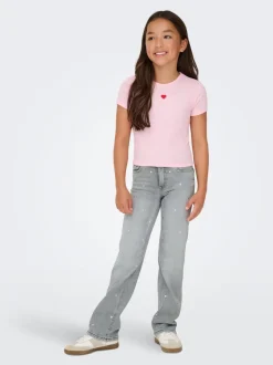 KOGJUICY Vita alta Wide Leg Fit Jeans