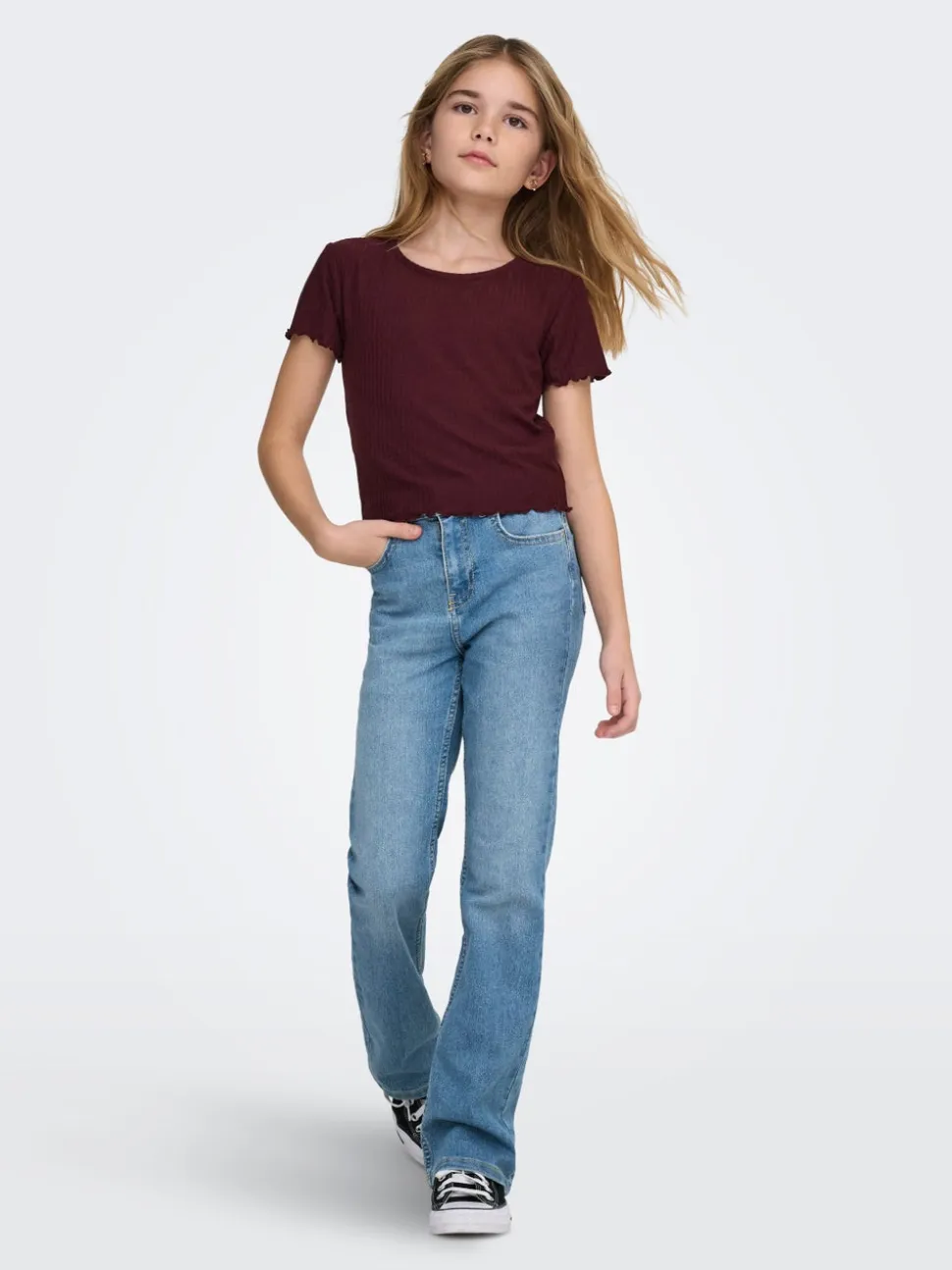 KOGLAOLA Vita alta Flared Fit Jeans