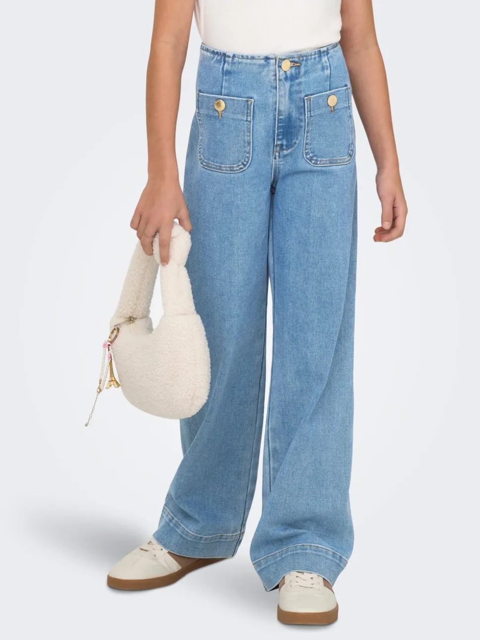 KOGMADELINE Vita alta Wide Leg Fit Jeans