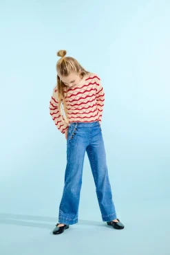 KOGMADISON Vita alta Wide Leg Fit Lunghezza alla caviglia Jeans