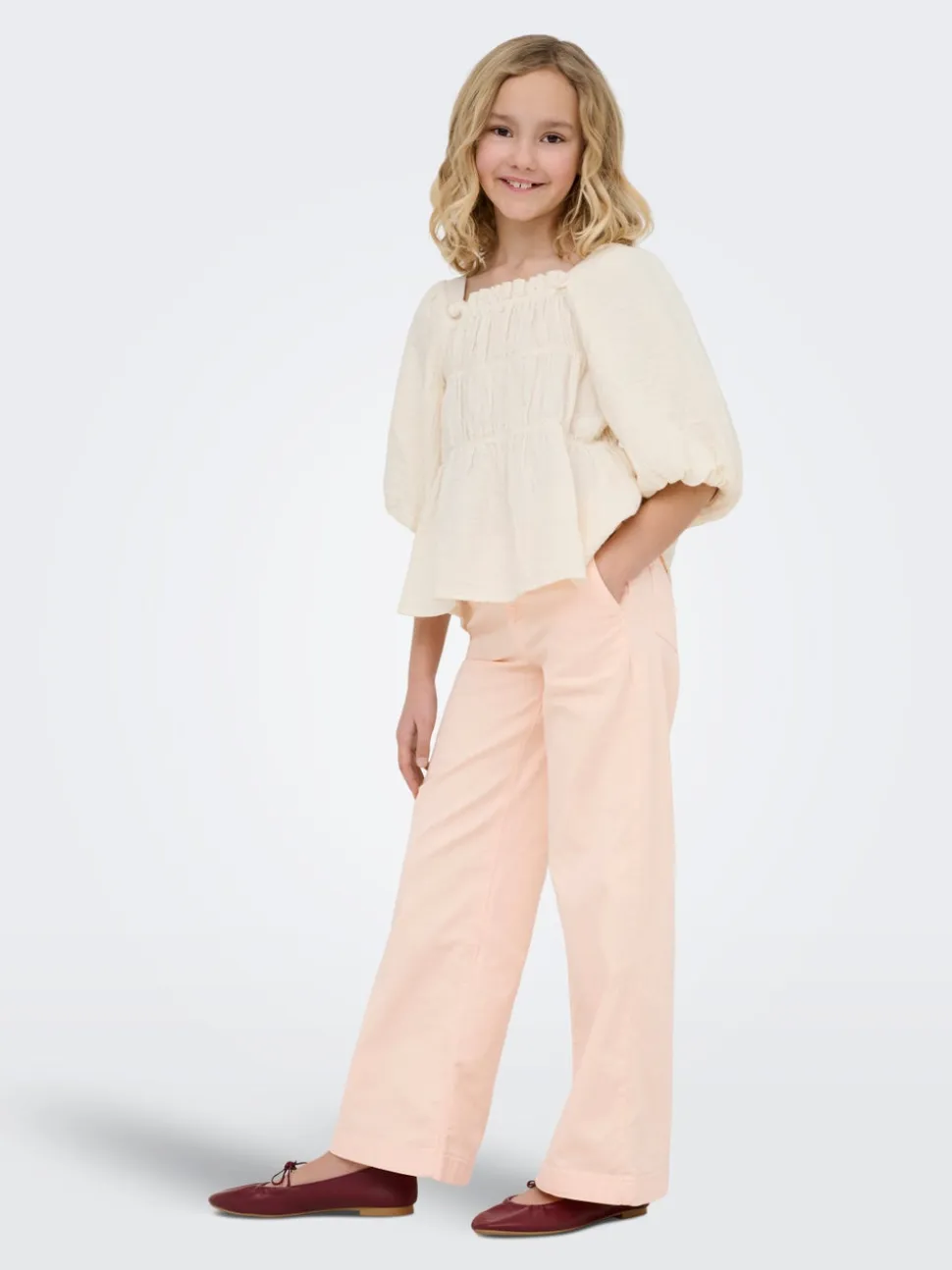 KOGNEW Pantaloni a gamba larga