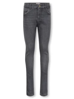 KOGRAIN Vita media Skinny Fit Lunghezza alla caviglia Jeans