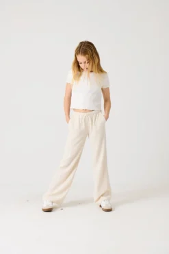 KOGSIESTA Straight Fit Lino Pantaloni