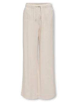 KOGSIESTA Straight Fit Lino Pantaloni