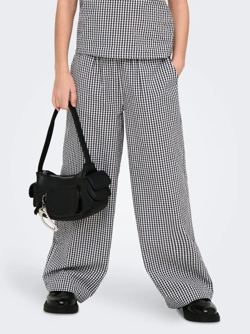 KOGSMILLA Straight Fit Pantaloni a gamba larga