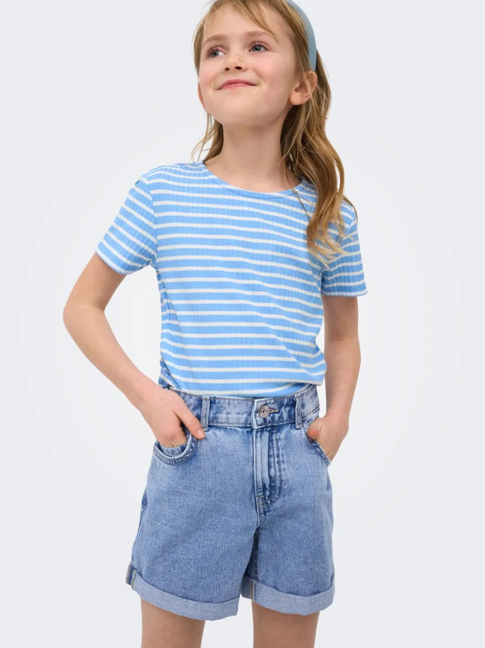 KOGVEGA Regular Fit Bermuda in jeans