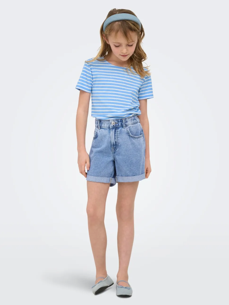 KOGVEGA Regular Fit Bermuda in jeans