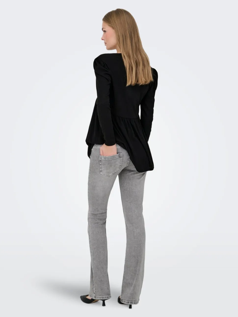 OLMBLUSH Vita media Flared Fit Jeans