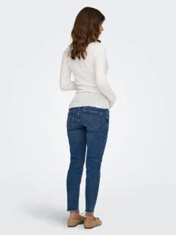 OLMBLUSH Vita media Skinny Fit Lunghezza alla caviglia Jeans