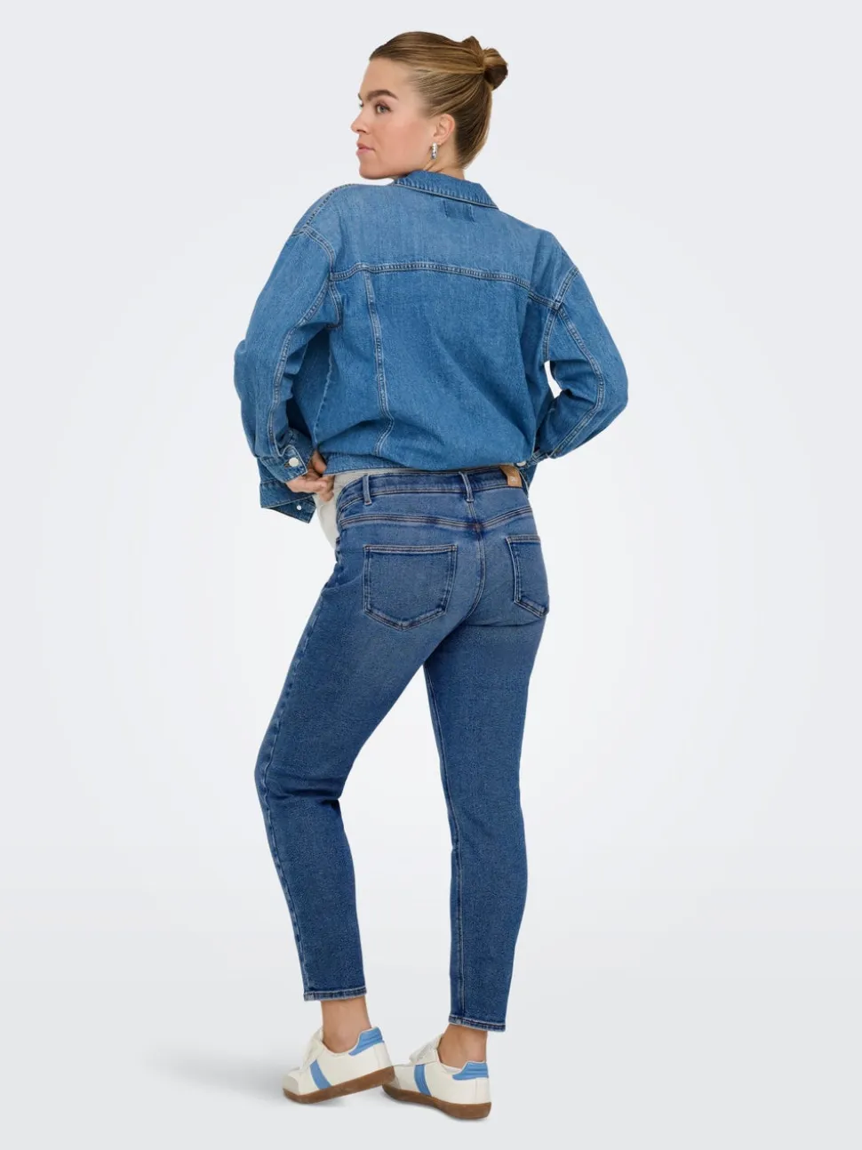 OLMCATWALK Vita alta Mom Fit Jeans