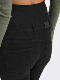 OLMCATWALK Vita alta Slim Tapered Fit Lunghezza alla caviglia Jeans