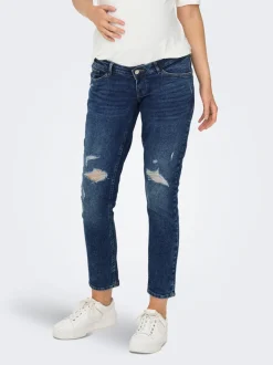OLMENEDA Vita alta Straight Fit Lunghezza alla caviglia Jeans