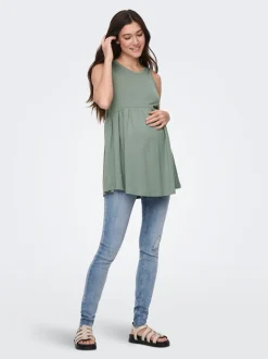 OLMIMA Top con peplum