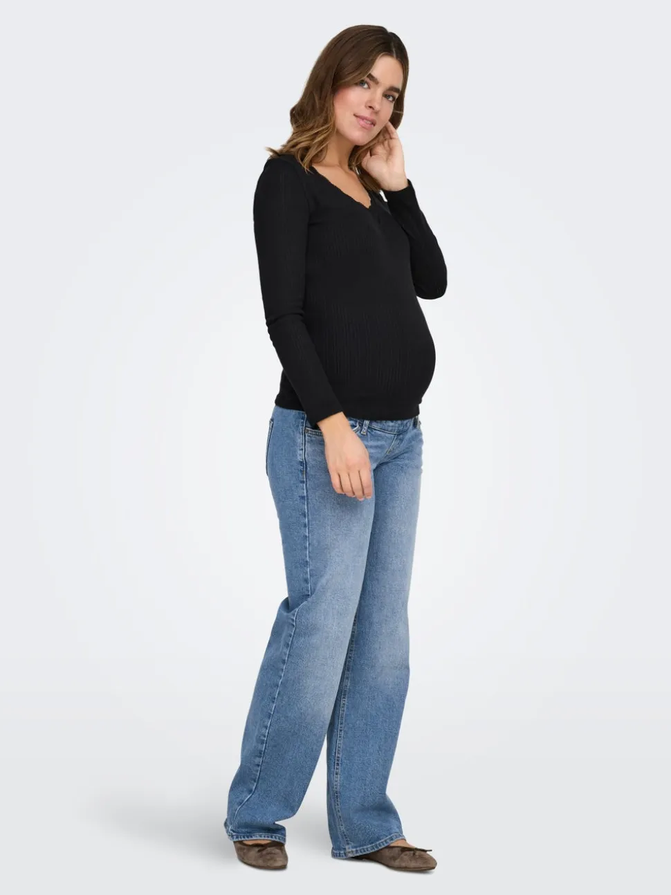 OLMJUICY Vita alta Straight Fit Jeans