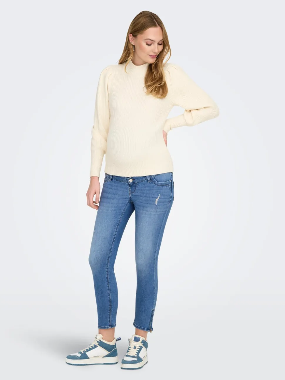 OLMKARLA Vita media Skinny Fit Lunghezza alla caviglia Jeans
