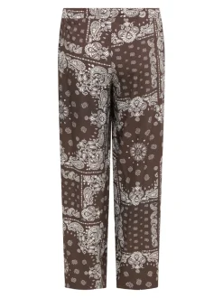 OLMKAVI Wide Leg Fit Pantaloni