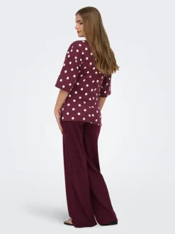 OLMLOLA Regular Fit Pantaloni a gamba larga