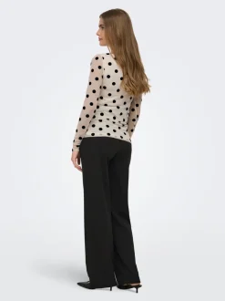 OLMMANIA Regular Fit Pantaloni a gamba larga