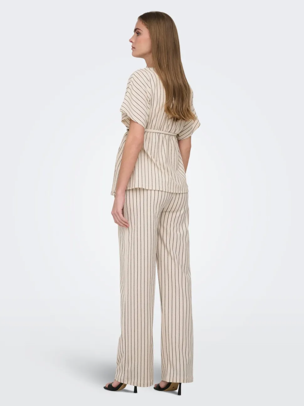 OLMPETRIS Straight Fit Pantaloni