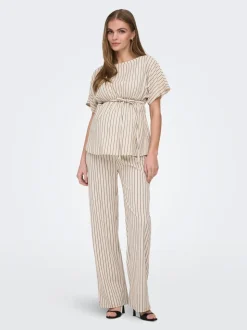 OLMPETRIS Straight Fit Pantaloni