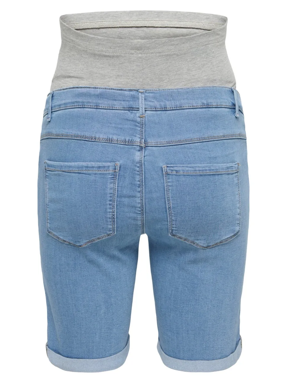 OLMRAIN Bodycon Fit Bermuda in jeans