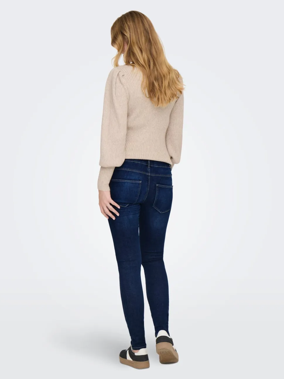 OLMROSE Vita alta Skinny Fit Jeans