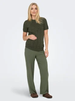 OLMSIESTA Straight Fit Lino Pantaloni