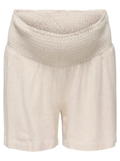 OLMSIESTA Vita media Regular Fit Lino Bermuda