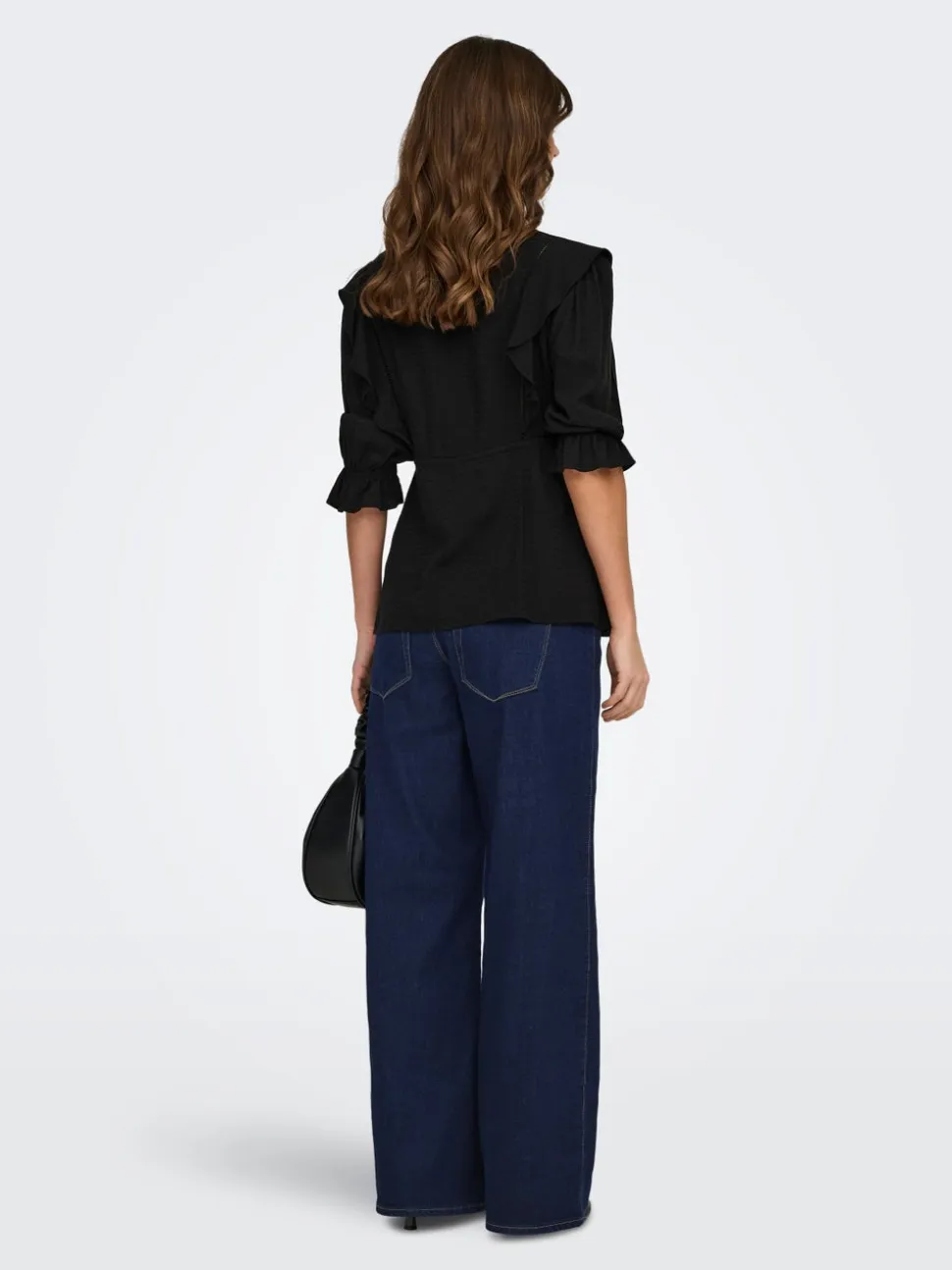 OLMSNOW Vita alta Wide Leg Fit Jeans