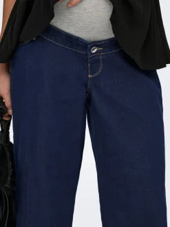 OLMSNOW Vita alta Wide Leg Fit Jeans