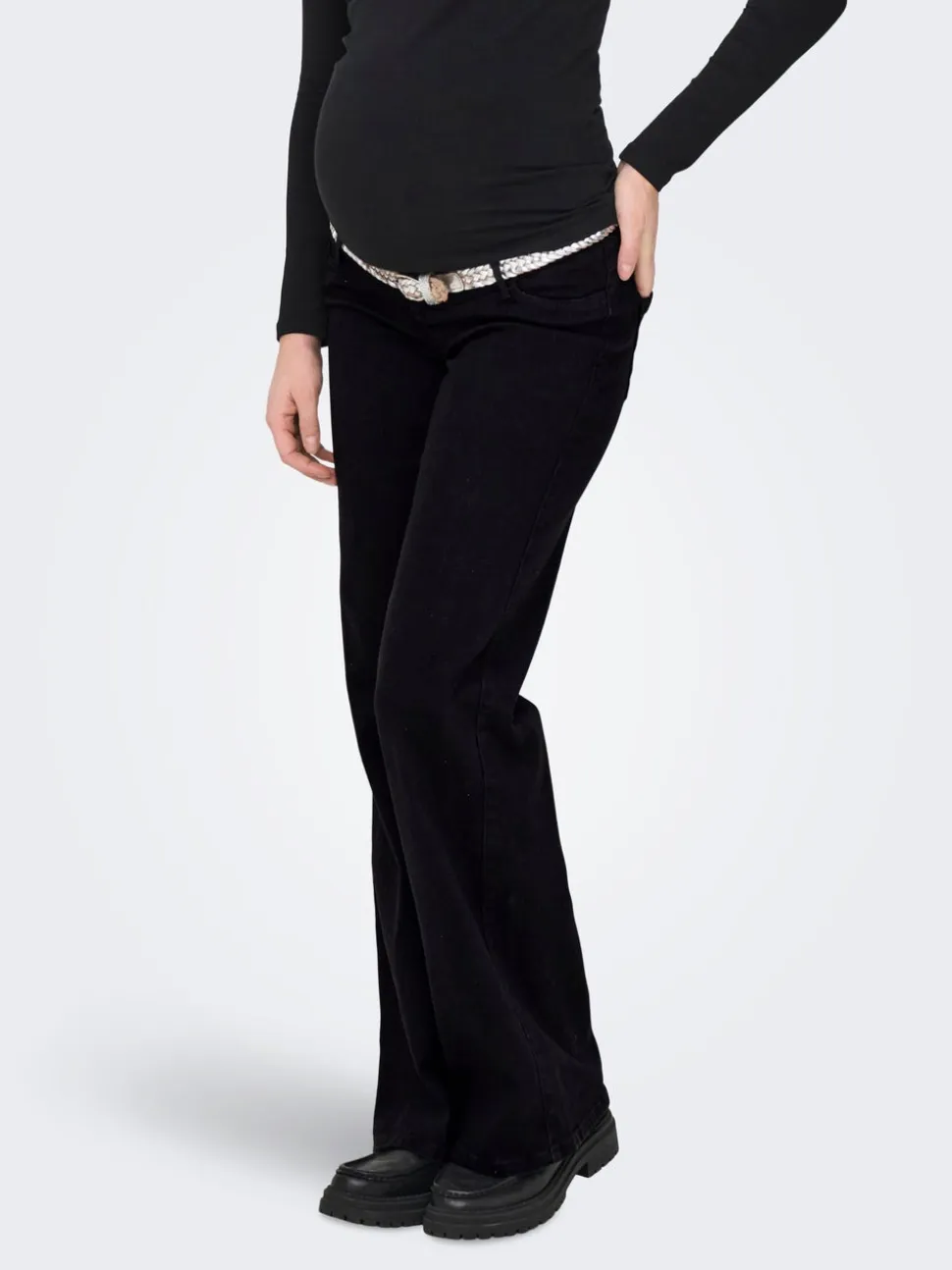 OLMSNOW Vita alta Wide Leg Fit Jeans