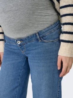 OLMSNOW Vita alta Wide Leg Fit Jeans